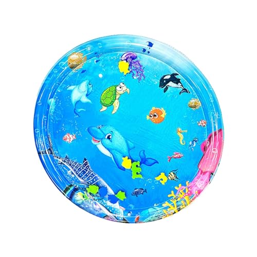 Qumiuu Wasserspielmatte für Katzen, Sensor-Wasserspielmatte | Sensing aufblasbare Outdoor-Spielmatte für Haustiere,Krabbeltrainings-Klappmatte mit Kühleffekt für Gras, Boden, Fliesen und alle Qumiuu Wasserspielmatte für Katzen, Sensor-Wasserspielmatte | Sensing aufblasbare Outdoor-Spielmatte für Haustiere,Krabbeltrainings-Klappmatte mit Kühleffekt für Gras, Boden, Fliesen und alle von Qumiuu