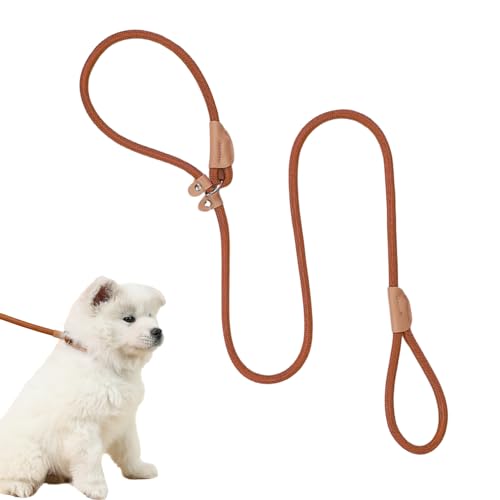 Rutschseil für Hunde, Rutschleinen für Hunde | Slip-Leine Training Anti-Verschleiß Hohe Festigkeit | 1,5 m Lange, gewebte Leine, Hundezubehör für Hunde-Walking-Training, Laufen, die meisten Qumiuu von Qumiuu