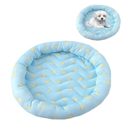 Quorvex Hunde Kühlmatte - Kühlmatte Für Katzen | Eisbettdecke Für Haustiere | Kühlendes Hundebett | Eiskissen Für Haustiere | Selbstkühlende Hundedecke Für Zuhause, Reisen von Quorvex