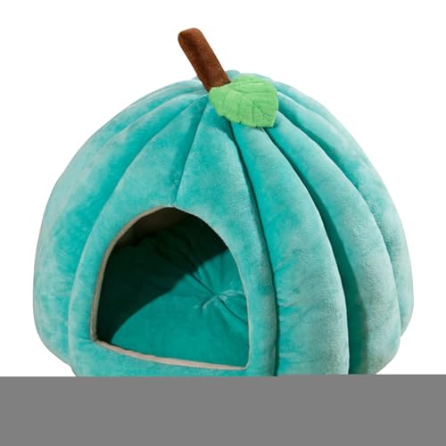 Quorvex Kürbis-Katzenbett,Halloween-Katzenhaus für den Innenbereich | Kürbisförmige Hausbetten für Haustierkätzchen,Heimtierbedarf, Bequemes Haustier-Schlafbett für Zuhause, Tierhandlung Quorvex Kürbis-Katzenbett,Halloween-Katzenhaus für den Innenbereich | Kürbisförmige Hausbetten für Haustierkätzchen,Heimtierbedarf, Bequemes Haustier-Schlafbett für Zuhause, Tierhandlung von Quorvex