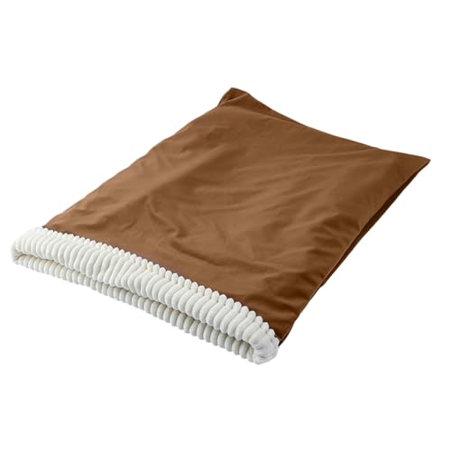 Quorvex Kuscheliges Katzenbett,Plüsch Katzenschlafsack | Wärmender Schlafsack Winter Haustierbett Zum Ausruhen Verstecken Für Zuhause Auto Weihnachten von Quorvex