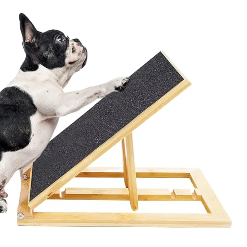 Qurygin Hunde-Kratzunterlage für Nägel, faltbar, aus Holz, Haustiermöbel für drinnen und draußen, Reisen, Zuhause, Seniorenkrallenpflege, Welpe Qurygin Hunde-Kratzunterlage für Nägel, faltbar, aus Holz, Haustiermöbel für drinnen und draußen, Reisen, Zuhause, Seniorenkrallenpflege, Welpe von Qurygin