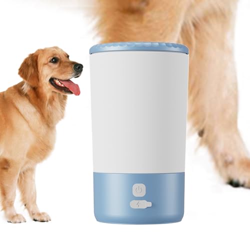 Qurygin Hundepfotenreiniger | Haustier-Fußreinigungsgerät automatisch, elektrisches Katzenpfoten-Reinigungsgerät für Kätzchen, Welpen, Spaziergänge, Rasen, Hinterhof, Garten, Zuhause Qurygin Hundepfotenreiniger | Haustier-Fußreinigungsgerät automatisch, elektrisches Katzenpfoten-Reinigungsgerät für Kätzchen, Welpen, Spaziergänge, Rasen, Hinterhof, Garten, Zuhause von Qurygin