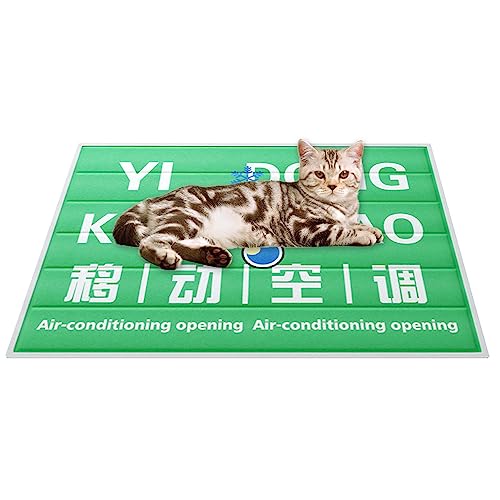 Qurygin Kühlkissen für Katzen – Sommerbett für Katzen | waschbare Haustierdecke, Zwingerpolster, Sommer-Kühlmatte, tragbare Haustier-Kühldecke für Zuhause und im Freien Qurygin Kühlkissen für Katzen – Sommerbett für Katzen | waschbare Haustierdecke, Zwingerpolster, Sommer-Kühlmatte, tragbare Haustier-Kühldecke für Zuhause und im Freien von Qurygin