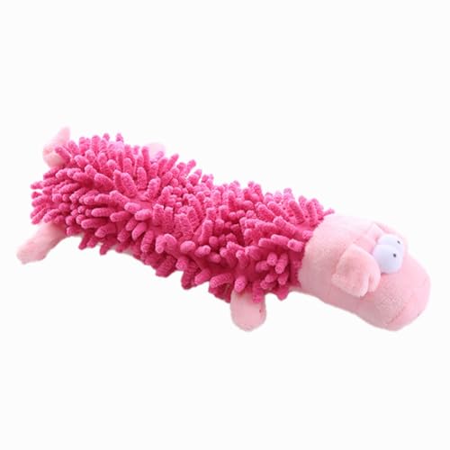 Qussedser Plüschspielzeug für Hunde mit Geräuschen, Quietschendes, Interaktives Mopps, Fussel, D Qussedser Plüschspielzeug für Hunde mit Geräuschen, Quietschendes, Interaktives Mopps, Fussel, D von Qussedser