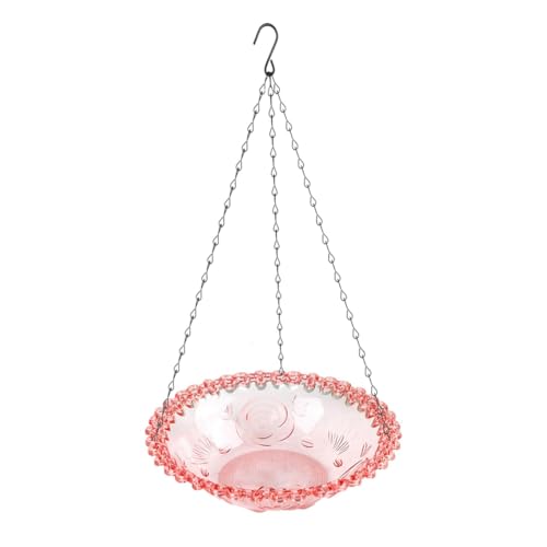 Qussedser Vogelfutterstation in Blumenform, zum Aufhängen, Vogeltränke für Garten, Outdoor, , Bauernhof, -Futterstation Qussedser Vogelfutterstation in Blumenform, zum Aufhängen, Vogeltränke für Garten, Outdoor, , Bauernhof, -Futterstation von Qussedser