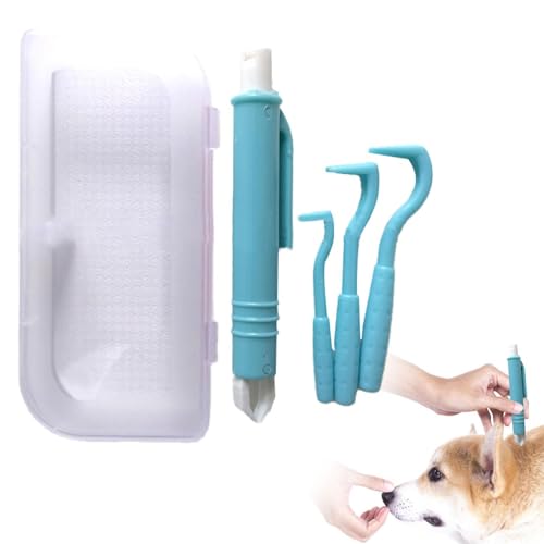 Qutalmi Zeckenzange Für Hunde Katze Höhle, 4 Set Zeckenhaken Zeckenentferner Pinzetten Flohentferner Werkzeug Set, Floh Kamm-Set Für Katzen, Hunde, Haustiere, Qutalmi Zeckenzange Für Hunde Katze Höhle, 4 Set Zeckenhaken Zeckenentferner Pinzetten Flohentferner Werkzeug Set, Floh Kamm-Set Für Katzen, Hunde, Haustiere, von Qutalmi