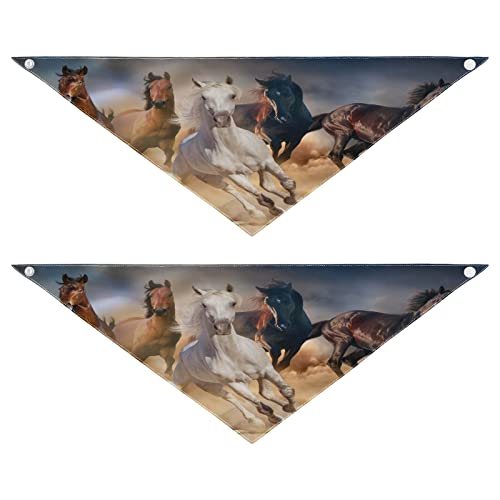 2er Pack Hundehalstücher Laufendes Pferd Halstücher Haustier Bandanas für Hunde und Katzen Waschbar Dreieckstuch Lätzchen für Hunde Urlaub Zubehör für Welpen Katzen u 2er Pack Hundehalstücher Laufendes Pferd Halstücher Haustier Bandanas für Hunde und Katzen Waschbar Dreieckstuch Lätzchen für Hunde Urlaub Zubehör für Welpen Katzen u von Quteprint