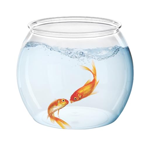 Fischschale, Transparenter Bruchsicherer Runder Goldfisch Aquariumbehälter Die Multifunktionale Fischschale Eignet Sich Perfekt Zum FütternKleiner Fische Oder Zum Züchten Von Topfpflanzen Fischschale, Transparenter Bruchsicherer Runder Goldfisch Aquariumbehälter Die Multifunktionale Fischschale Eignet Sich Perfekt Zum FütternKleiner Fische Oder Zum Züchten Von Topfpflanzen von Quzente