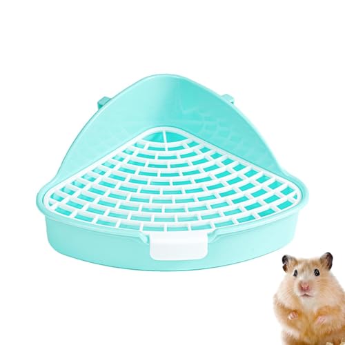 Haustier Toilettentablett, Eck Katzentoilette Für Kleintiere, Haustier Toiletten Töpfchen Katzentoilette Spritzwassergeschützt, Mit Hoher Leitplanke Für Hamster Katzen Kaninchen Kleine Haustiere Haustier Toilettentablett, Eck Katzentoilette Für Kleintiere, Haustier Toiletten Töpfchen Katzentoilette Spritzwassergeschützt, Mit Hoher Leitplanke Für Hamster Katzen Kaninchen Kleine Haustiere von Quzente