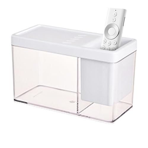 Quzente Betta Aquarium, Betta Aquarium,Transparentes Aquarium - Betta-Aquarium-Desktop-Fischschalen-Organizer für Garnelen-, Betta- und kleine Krabbenlebensräume von Quzente