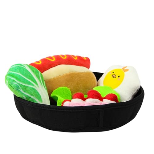 Quzente Hund Plüschtier, Gefüllte Hundespielzeuge Plüsch Hunde Kauspielzeug, Hamburger Hundespielzeug Bissfest Quietschendes Hundespielzeug für Indoor Outdoor Quzente Hund Plüschtier, Gefüllte Hundespielzeuge Plüsch Hunde Kauspielzeug, Hamburger Hundespielzeug Bissfest Quietschendes Hundespielzeug für Indoor Outdoor von Quzente