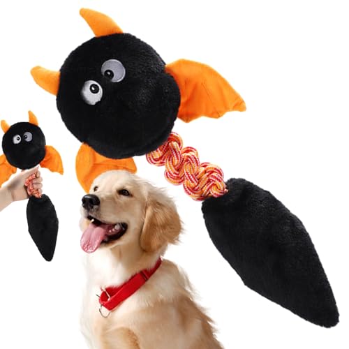 Quzente Plüsch-Kauspielzeug für Hunde, quietschendes Plüsch-Hundespielzeug | Niedliche und einzigartige Hunde-Stoffspielzeuge | Tragbares Hundeplüschspielzeug zum Stressabbau für kleine, mittelgroße von Quzente