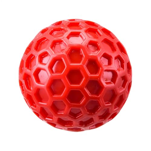 Quzente Quietschspielzeug für Hunde, unzerstörbares Hundespielzeug, interaktives Spielzeug für Hunde, quietschender Hundeball für aggressive Kauer, Quietschbälle für kleine, mittelgroße und große von Quzente