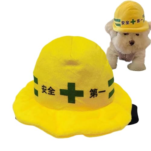 Quzente Welpenmützen,Hundemützen für mittelgroße Hunde - Hund Outdoor-Engineering-Mütze,Flexible, atmungsaktive Welpenhüte für, Festival, kleine, mittelgroße Hunde, Ausgehen, Verkleiden, von Quzente