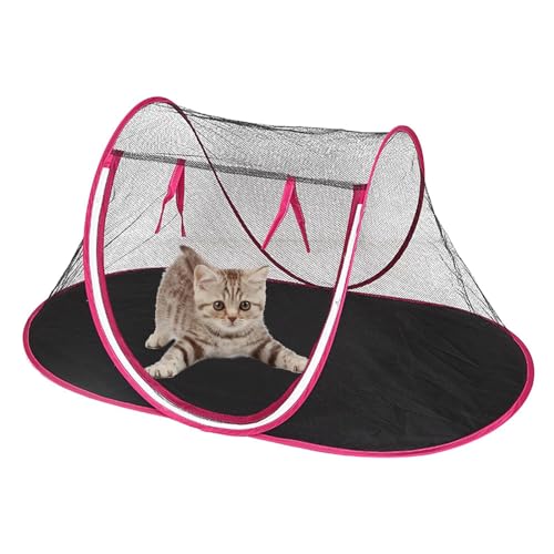 Tragbares Zusammenklappbares Haustierzelt, Hundezaun Für Camping Zusammenklappbares Kleines Haustierzelt, Atmungsaktives Für Welpen Katzen Und Kaninchen Für Den Innen Und Außenbereich Tragbares Zusammenklappbares Haustierzelt, Hundezaun Für Camping Zusammenklappbares Kleines Haustierzelt, Atmungsaktives Für Welpen Katzen Und Kaninchen Für Den Innen Und Außenbereich von Quzente