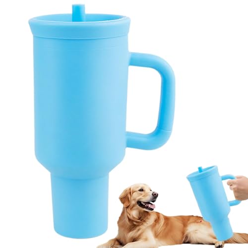 Qyljeiwred Crinkle Dog Cup – Kauspielzeug für Hunde, interaktives Kauspielzeug, lustiges Wasserbecherspielzeug mit Vogelgeräusch für Hundeübungen Qyljeiwred Crinkle Dog Cup – Kauspielzeug für Hunde, interaktives Kauspielzeug, lustiges Wasserbecherspielzeug mit Vogelgeräusch für Hundeübungen von Qyljeiwred