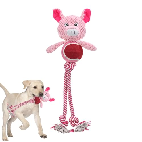 Qyljeiwred Hunde-Kauspielzeug aus Plüsch | Eingebauter Sound Hund Stofftiere - Quietschspielzeug Verschleißfestes Hund Plüschtier für Haustier Hund Qyljeiwred Hunde-Kauspielzeug aus Plüsch | Eingebauter Sound Hund Stofftiere - Quietschspielzeug Verschleißfestes Hund Plüschtier für Haustier Hund von Qyljeiwred