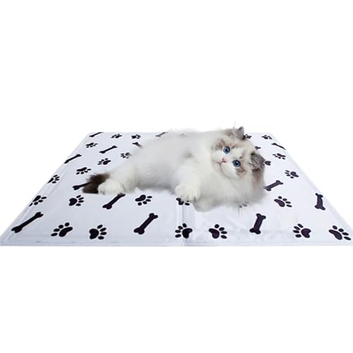 Qyljeiwred Kühlmatte für Hunde, Katze, Schlafkissen, leicht waschbar, Haustier-Aktivitätsbett, Trainingspad für Sofa, Boden, Hundehütte von Qyljeiwred