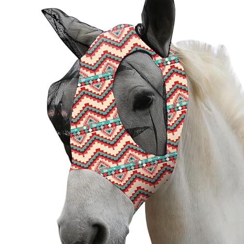 Horse Fly Maske, equine Gesichtsbedeckung, schützende Fliegenmaske, - und COB-Nasenabdeckung, atmungsaktives Mesh-Material, Leichtgewichtler, langlebiges Design, Outdoor-Einsatz für Fahren, Gräser Horse Fly Maske, equine Gesichtsbedeckung, schützende Fliegenmaske, - und COB-Nasenabdeckung, atmungsaktives Mesh-Material, Leichtgewichtler, langlebiges Design, Outdoor-Einsatz für Fahren, Gräser von Qzdtue