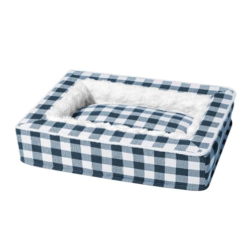 Hundebett mit abnehmbarem Bezug, waschbares Hundebett, waschbar, geruchsresistent, Hundebett, maschinenwaschbar, 65 x 50 x 16 cm, für kleine Haustiere, Hundebett mit abnehmbarem Bezug, waschbares Hundebett, waschbar, geruchsresistent, Hundebett, maschinenwaschbar, 65 x 50 x 16 cm, für kleine Haustiere, von Qzdtue