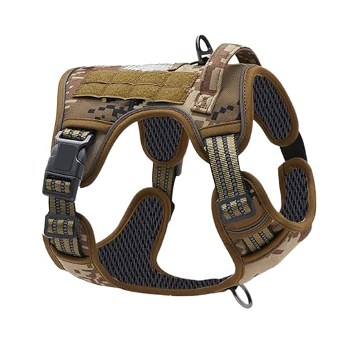 Hundegeschirr, schwere Weste zum Gehen, Haustierzubehör mit Griff S, M, L, XL, tägliches Gehen, , Aufgaben, Rettung, Suchen, Wandern, Camping, Abenteuer von Qzdtue