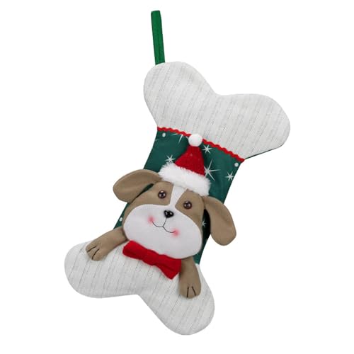 Puppy Christmas Stocking | Unique Bone Design for Dogs | Decorative Holiday Stocking for Your Furry Friends Fireplace Display and Adding Holiday Spirit to Your Home Puppy Christmas Stocking | Unique Bone Design for Dogs | Decorative Holiday Stocking for Your Furry Friends Fireplace Display and Adding Holiday Spirit to Your Home von Qzdtue