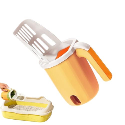 Qzdtue Cat Litter Scooper, integrierte Waste Bag Holder, Easy-Clean Shovel, 25 x 14 x 11 cm Poop Collector, Indoor Daily Pet Cleanup for Apartment or Travel Use Effective Solutions to maintain Qzdtue Cat Litter Scooper, integrierte Waste Bag Holder, Easy-Clean Shovel, 25 x 14 x 11 cm Poop Collector, Indoor Daily Pet Cleanup for Apartment or Travel Use Effective Solutions to maintain von Qzdtue