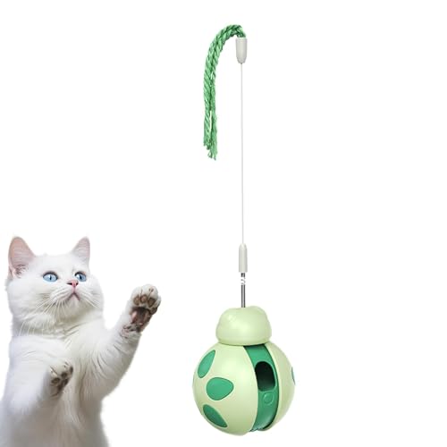 Qzdtue Cat Wobble Treat Toy, Indoor Cat Teaser Toy, Interactive Wobble Ball, Treat Dispensing Toy, Slow-Feeding Cat Toy, Cat Entertainment Toy, Cat Teaser Ball, Cat Feeding Ball, Indoor Cat Toy Qzdtue Cat Wobble Treat Toy, Indoor Cat Teaser Toy, Interactive Wobble Ball, Treat Dispensing Toy, Slow-Feeding Cat Toy, Cat Entertainment Toy, Cat Teaser Ball, Cat Feeding Ball, Indoor Cat Toy von Qzdtue