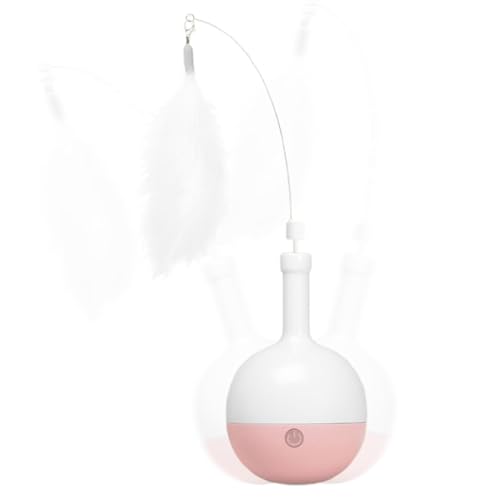 Qzdtue Interactive Cat Toys, Moving Ball Toys for Indoor Play, Multi-Functional Cat Exercise Toy for Kittens, Engaging Interactive Toy for Mental Stimulation and Fun Playtime Qzdtue Interactive Cat Toys, Moving Ball Toys for Indoor Play, Multi-Functional Cat Exercise Toy for Kittens, Engaging Interactive Toy for Mental Stimulation and Fun Playtime von Qzdtue