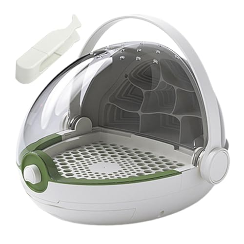 Qzdtue Silkworm Zuchtbox Transparenter Futterbehälter Leicht Reptil Breiter 23,5 x 18 x 20,5 cm Tarantel Terrarium für Home School Laboratory Growth Enthusiasts von Qzdtue