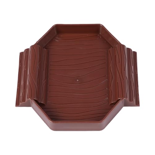 Schildkröte Water Dish, Reptile Bathing Pool, Feeding Tub, Stain-Resistant Design, 5,87 x 5,71 x 0,79 Zoll, Easy Clean Basin for Snake Gecko Turtle Tank Terrarium Use Schildkröte Water Dish, Reptile Bathing Pool, Feeding Tub, Stain-Resistant Design, 5,87 x 5,71 x 0,79 Zoll, Easy Clean Basin for Snake Gecko Turtle Tank Terrarium Use von Qzdtue