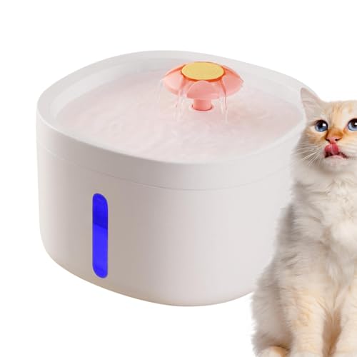 USB Plug-in Cat Water Fountain, 2.6L Large Capacity Water Dispenser with Modes, Ideal for Cats in Dining Room, Bedroom, and Indoor Use in Dining Room, Bedroom, or Living Space USB Plug-in Cat Water Fountain, 2.6L Large Capacity Water Dispenser with Modes, Ideal for Cats in Dining Room, Bedroom, and Indoor Use in Dining Room, Bedroom, or Living Space von Qzdtue