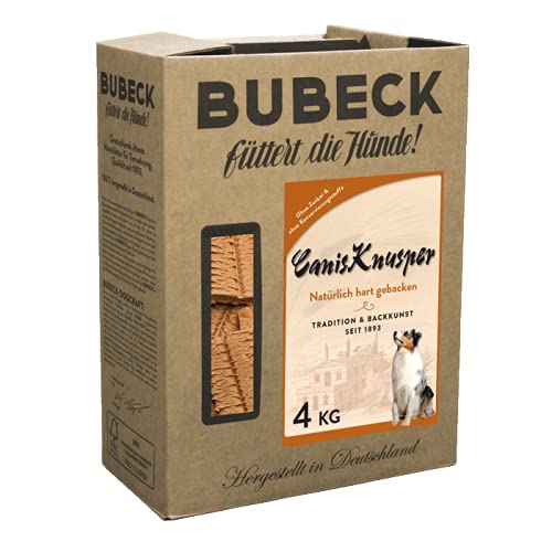 Hundeleckerlies von Bubeck Canis Knusper zuckerfrei von seit 1893 Bubeck