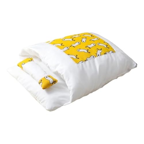 Katzenschlafsack, Haustierhöhle, Bett, selbstwärmendes Mattenhaus mit Kissen für Hauskatzen Katzenschlafsack, Haustierhöhle, Bett, selbstwärmendes Mattenhaus mit Kissen für Hauskatzen von RAEF