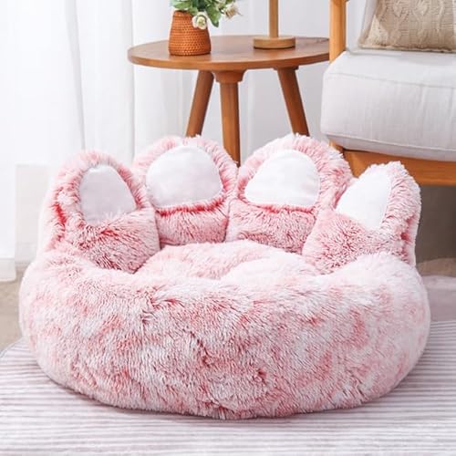 RAEF Hundebett, Katzen-Haustier-Sofa, niedliche Bärentatzenform, Bequeme, gemütliche Haustier-Schlafbetten für kleine, mittelgroße und große Hundebetten mit weichem, flauschigem Kissen RAEF Hundebett, Katzen-Haustier-Sofa, niedliche Bärentatzenform, Bequeme, gemütliche Haustier-Schlafbetten für kleine, mittelgroße und große Hundebetten mit weichem, flauschigem Kissen von RAEF
