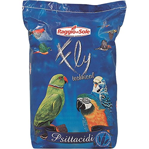 RAGGIO DI SOLE Papageien Früchte Kg. 15 Nahrung Für Vögel von RAGGIO DI SOLE