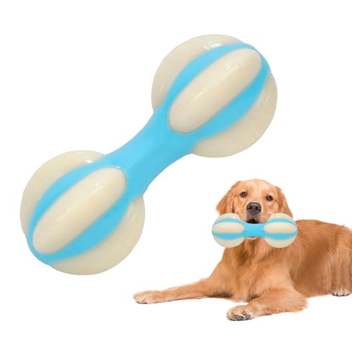 RAINFA Hundespielzeug Speckknochen Starke Knochen Starke Bissfest Fester Knochen für Mittlere und Große Hunde Starkes Kauen Unzerbrechlich von RAINFA