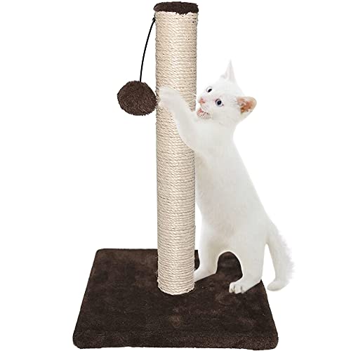 Ram® Großer Kratzbaum Katzenbaum Kratzbaum Kratzbaum 42cm Braun von RAM ONLINE