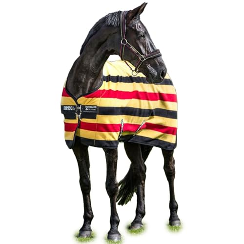 Horseware Horse-Fleece-Kühler - Witney Gold, 191 cm, Gestreift, Winter, Anti-Pilling, Wasserabweisend Horseware Horse-Fleece-Kühler - Witney Gold, 191 cm, Gestreift, Winter, Anti-Pilling, Wasserabweisend von RAMBO