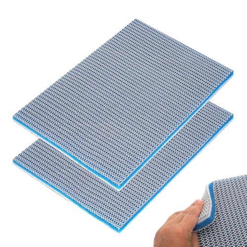 RANJIMA 2 Stück 8D Filterwatte Aquarium, 40x20cm Filtermatte, Filterschwamm Aquarium, Aquarium Filtermaterial Biochemischer Watte, Wiederverwendbar Filtermatte Filterzubehör für Aquarien und Teichen RANJIMA 2 Stück 8D Filterwatte Aquarium, 40x20cm Filtermatte, Filterschwamm Aquarium, Aquarium Filtermaterial Biochemischer Watte, Wiederverwendbar Filtermatte Filterzubehör für Aquarien und Teichen von RANJIMA