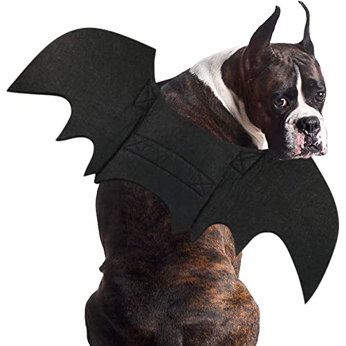 RANYPET Hund Fledermaus Kostüme Halloween Haustier Kostüm Fledermausflügel Cosplay Hundekostüm Katzenkostüm für Party RANYPET Hund Fledermaus Kostüme Halloween Haustier Kostüm Fledermausflügel Cosplay Hundekostüm Katzenkostüm für Party von RANYPET