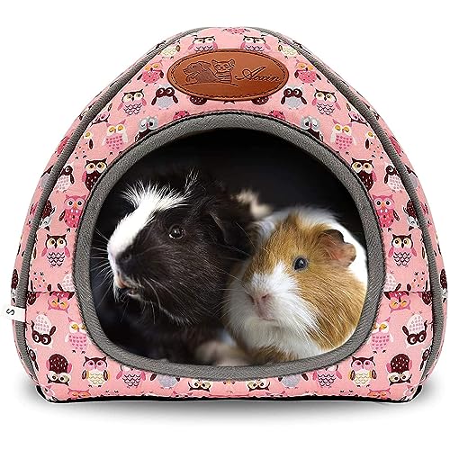 RANYPET Meerschweinchen Betthöhle Gemütliches Hamsterhaus Großes Versteck für Zwergkaninchen Igel Bartagamen Winternest Hamsterkäfig Zubehör RANYPET Meerschweinchen Betthöhle Gemütliches Hamsterhaus Großes Versteck für Zwergkaninchen Igel Bartagamen Winternest Hamsterkäfig Zubehör von RANYPET