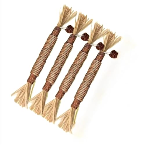 RAOPLA Silvervine Katzenminze-Spielzeug für Kätzchen, interaktives Nip-Spielzeug, natürliche zahnärztliche Katzenminzestäbchen für Zahnreinigung und Stressabbau, 4 Stück RAOPLA Silvervine Katzenminze-Spielzeug für Kätzchen, interaktives Nip-Spielzeug, natürliche zahnärztliche Katzenminzestäbchen für Zahnreinigung und Stressabbau, 4 Stück von RAOPLA