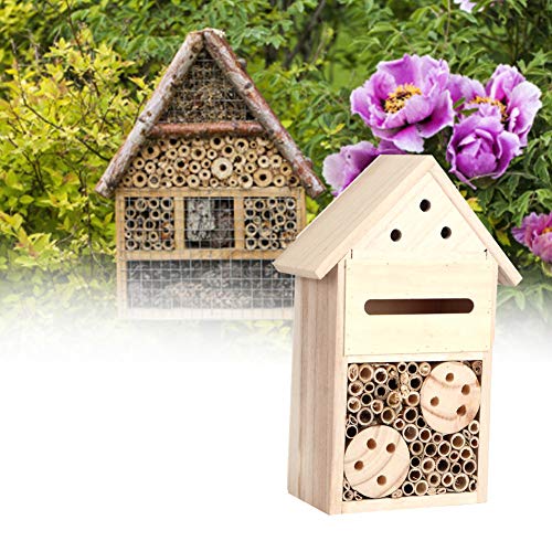 Bienenhaus Holzzimmer Nistkiste für Garten Außendekor Umweltfreundliches Material (Typ B) von RASTKY