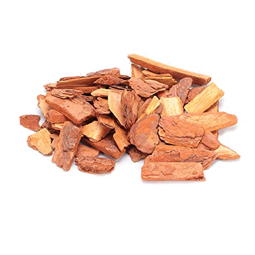 RASTKY Pine Bark Granule Realistische Bettwäsche für Schildkröten und Eidechsen Reptile Terrarium (Große Partikel 250 g) von RASTKY