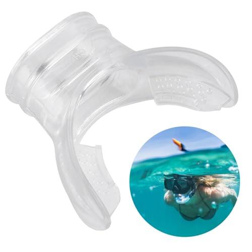 RASTKY Scuba -Tauchstandard -Mundstück Mundstück Transparentes PVC Professionelles Geeignetes Finging von RASTKY
