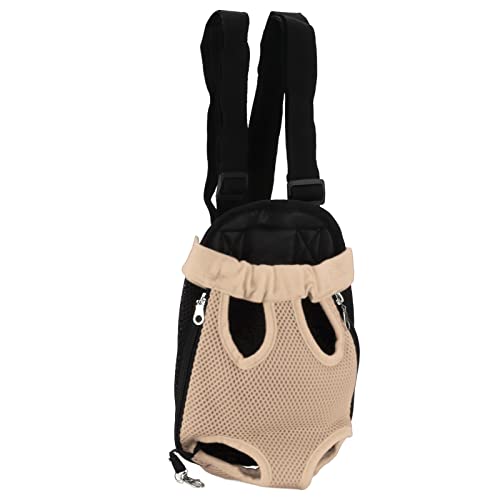 Rucksack für Haustiere, atmungsaktiv, für Motorradfahren, Reisen, für kleine Hunde, Katzen, Nylon (M) von RASTKY
