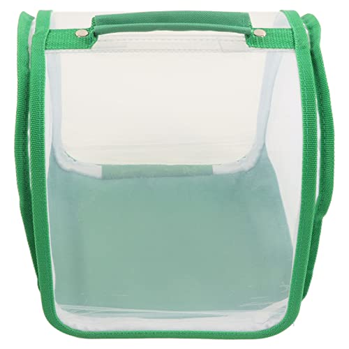 Tragbarer Netzkäfig, transparent, 360 Grad zur Beobachtung, für Kinder, PVC, Polyester, 20 x 20 x 22,5 cm von RASTKY