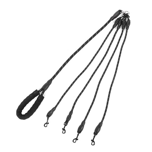 Zugseil für den Außenbereich mit Schaumstoff, Metallschnalle und Nylonmaterial für kleine Hunde und Katzen (4 Köpfe) von RASTKY